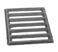 Holibanna Grille De Barbecue Rectangulaire En Fonte Accessoire Pour Foyer Extérieur Résistant à Haute Température 14x15cm Facile à Entretenir Solide Et Robuste