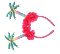 Holibanna Hawaiian Party Headband Été Accessoire De Costume Thème Hawaïen Pour Fêtes Luau Et Plage Pour Photos Groupe Et Célébrations