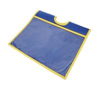 Holibanna Housse de Cône de Signalisation avec Poche Bleu Support Avertissement Personnalisable pour Sécurité Piétons et Véhicules Facile à Utiliser avec Notes Haute Visibilité