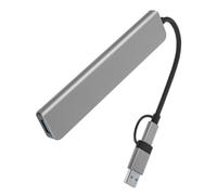 Holibanna Hub USB Type-c Multi-Ports Compatible PC et Ordinateur Portable Rallonge Multiprise USB Extender pour Rapide et de Données