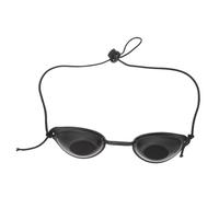 Holibanna Ipl Plastique Pour Yeux Masque Oculaire Rigide Noir Pour Thérapie Par Lumière Led Ipl Uv Et Infrarouge Patch Oculaire Sécurisé Pour Patients Soins Esthétiques