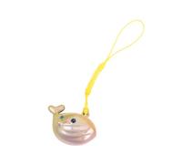 Holibanna Kawaii Whale Water Sound Bell Charm Pendant Gradient Color Cute Cartoon Keyring For Phone Bag And Wallet Decoration