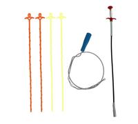 Holibanna Kit Déboucheur Canalisation Durable Réutilisable pour Évier Cuisine Salle de Bain Élimination Cheveux et Résidus Obstruction Outil Nettoyage Plomberie Pratique et Sûr