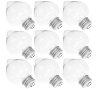 Holibanna Lot de 10 Bouteilles de Bonbons Rechargeables en Pet et Aluminium, Forme Cœur, Faciles à Transporter, Bien Conçues pour Décoration Sapin de Noël et Fêtes