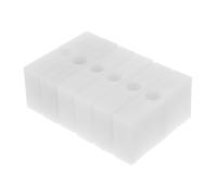 Holibanna Lot De 10 Butées De Porte Magnétiques En Caoutchouc En Plastique Dur Blanc
