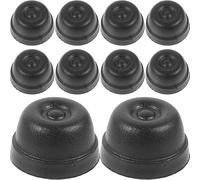 Holibanna Lot de 16 clous de rechange pour sacs en plastique pour valises, sacs à dos, sacs de golf, accessoires de voyage, 1,8 cm, coussinets de soutien compacts et durables