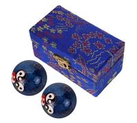 Holibanna Lot De 2 Balles De Fitness Handball Exercice De Santé Yoga Massage À Picots Feng Shui Thérapie De Massage Utilisation Pour Adultes Sphère Outils