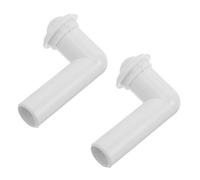 Holibanna Lot de 2 bouchons de vidange de rechange : bouchon de tuyau d'évacuation - Embout en plastique pour réfrigérateur, congélateur et refroidisseur, joint d'étanchéité pour tuyau