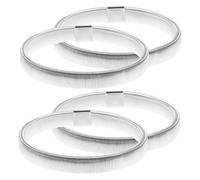 Holibanna Lot De 2 Paires De Brassards Porte-Jarretelles Accessoires Pour Hommes Bandes Élastiques Pour Bras Manchettes De Chemise Supports De Manches De Chemise Manchettes De