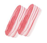 Holibanna Lot de 2 sets de Bandes de Reliure en Polyester Tissé Serré 100M Rouge et Blanc Accessoires de Reliure pour Albums Décoration et Réparation de Livres Fournitures DIY pour