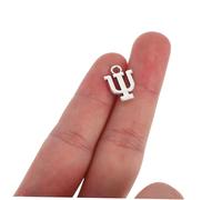 Holibanna Lot De 20 Breloques De De Psychologie : Pendentifs De Lettre Grecque Pour Femme, En, Pour Bracelets, Colliers Et Boucles D'oreilles.