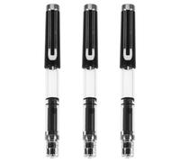 Holibanna Lot de 3 stylos-plumes rechargeables à pointe flexible pour calligraphie japonaise, lettrage, peinture Sumi chinoise et écriture claire.