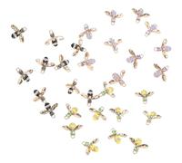 Holibanna Lot de 30 Breloques Abeille en Alliage Pendentifs Décoratifs pour Bijoux DIY Accessoires pour Colliers et Bracelets pour Artisanat et Présents