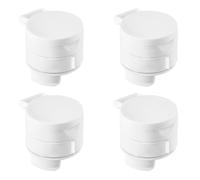 Holibanna Lot de 4 Clips Alimentaires en Polypropylène pour Fermeture Sachets Bec Verseur, Pinces à Usage Domestique pour Conserver Chips, Thé et Riz