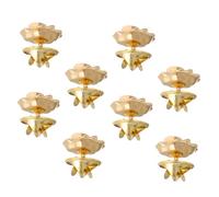 Holibanna Lot De 4 Paires De Broches Vintage Pour Badges Épingles À Revers Amusantes Épingles À Boutons En Forme De Fleur Broche Rose Bijoux Floraux Broches À Revers