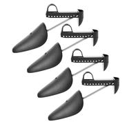 Holibanna Lot de 4 Paires d'Embauchoirs Réglables pour Chaussures en Plastique et Métal Taille Moyenne Accessoire d'Élargissement Mise pour Chaussures en Cuir pour Usage Domestique et
