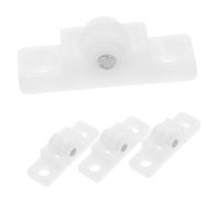 Holibanna Lot De 4 Poulies De Porte De Congélateur Accessoires De Porte roulettes De Porte Poulie De Porte Coulissante roulettes De Porte Moustiquaire Rouleau De Support De Porte