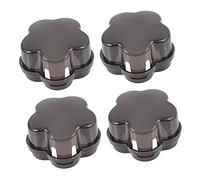 Holibanna Lot de 4 Protège-boutons de Cuisinière à Gaz Garçon et Filles, Couverture de Sécurité Translucide Résistante, Protection de Robinet Gaz, Adaptée Cuisine Familiale