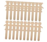 Holibanna Lot De 40 Copeaux De Bois Pour Garçons Et Filles Décorations De Noël Pour Enfants Découpes En Bois Pour Filles Formes De Personnes Pour Loisirs Créatifs