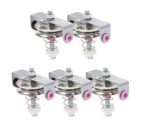 Holibanna Lot de 5 Tendeurs pour Machine à Tricoter en Acier Inoxydable Colonne Céramique Accessoire pour Métier à Tisser Pièce de Tension Fiable pour Machine à Coudre et Fil Compatible