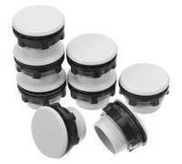 Holibanna Lot De 50 Bouchons De Trou Pour Boîte De Distribution Couvercle De Panneau D'Interrupteur Bouchon D'Obturation De Panneau Électrique Lampe Témoin Bouton Poussoir