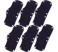 Holibanna Lot de 6 Bandeaux Absorbants pour Casque de Chantier, Lavables et Réutilisables, Accessoires Anti-Sueur Adaptés pour Port en Extérieur et Environnement Professionnel