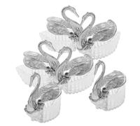 Holibanna Lot De 6 Boîtes À Bonbons Blanches En Acrylique Pour Offrir En Pour Un Mariage Une Demande En Mariage Un Souvenir Ou Un Petit