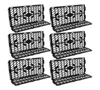 Holibanna Lot de 6 Séparateurs D'étagères de Supermarché, 14 X 6,7 X 4,5 Pouces, en Plastique, pour La Présentation des Fruits Et Légumes.