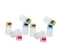 Holibanna Lot De 8 Pots D 'Assaisonnement Hermétiques En Plastique Pour Assaisonnements Salière De Voyage Pots À Épices