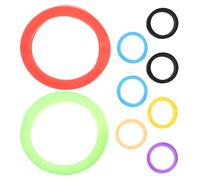 Holibanna Lot de 9 Protège-Clés en Silicone Élastique Multicolores 22 CM Étuis Flexibles pour Clés de Maison et Voiture Capuchons de Protection Résistants Accessoires Pratiques pour