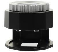 Holibanna Loupe à Bijoux Portable 30X Éclairage LED Violet Verre Optique Ajustable Loupe à Pièces Multifonction pour Inspection de Pierres Précieuses Antiquités et Bijoux