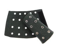 Holibanna Manchon de Protection pour Poignet Résistant aux Coupures en Toile Militaire Verte, Ajustable Taille Unique Boucle, Protège-poignet pour Travaux de Jardinage et Bricolage, Manchon