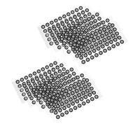 Holibanna Marqueurs Réfléchissants pour Scanner 3D - Feuilles de 50 Points - Marqueurs de Numérisation et Points de Marquage pour Capture de Mouvement Systèmes de Suivi et Cartographie