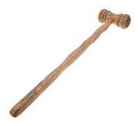 Holibanna Marteau de Juge Bois Portable Marteau Enchères Compact avec Prise Confortable pour Juges et Commissaires Priseurs