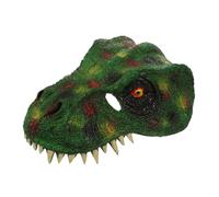 Holibanna Masque Dinosaure Réaliste PU pour Carnaval et Halloween Costume Déguisement Adulte Accessoire Fête Dinosaures et Réutilisable