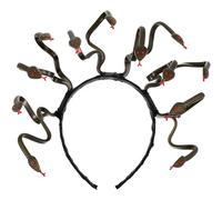 Holibanna Medusa Cosplay -tête de déguisement Halloween pour carnaval mardi gras masqué fournitures de fête