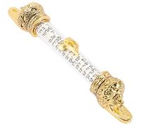 Holibanna Mezouza Porte Judaica Métal Mezouza Côté Droit De Porte à Suspendre pour Extérieure Artisanale
