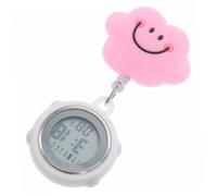 Holibanna Montre de Poche Numérique Multifonction Réveil, Chronomètre et Chronographe, Affichage 24 Heures, Léger et Compact, Montre d'Infirmière à Clip pour Usage Quotidien