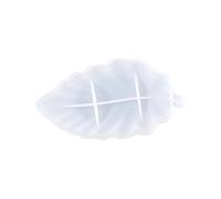 Holibanna Moule Silicone pour Plateau DIY Résistant et Facile à Démouler Moule pour Assiette de Rangement Créative