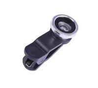 Holibanna Objectif Smartphone Macro Angle Fisheye avec Clip Antireflet Portable et Amovible pour Photos Précises et Immersives