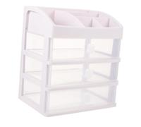 Holibanna Organisateur De Bureau Multicouche Carton Boîte De Rangement Pour Papeterie Et Cosmétiques Pour Étudiants Et Décoration De Bureau Niveaux Avec Design De Lapin Pratique Et