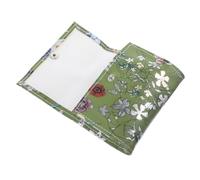 Holibanna Organisateur de Pilules Portable Cuir PU Étui Compact Compartiments Petit Porte-monnaie Rangement pour Sac à Main Vert Pratique pour Voyage et Usage Quotidien