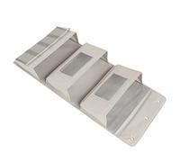Holibanna Organisateur Suspendu de Porte 40X90Cm en Tissu Gris Rangement Multicouche Imperméable pour Maison Paquet de Rangement Multifonctionnels pour Salle de Bain la Cuisine et Chambre