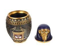 Holibanna Ornement Égyptien en Résine Statuaire Décoration de Table Thème de L'Égypte Ancienne Créatif pour Bureau et Maison Décoration Intérieure Unique
