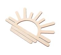 Holibanna Ornement Signe De Soleil En Bois Tu Mon Panneau En Bois Soleil Protection De Sonnette Tu Mon Décor De Soleil Décoration Murale Soleil En Bois Petit Ménage Bureau Autocollant Mural