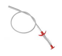 Holibanna Outil de Débouchage de Canalisation Flexible Brosse Spirale avec Poignée Antidérapante Nettoyage des Éviers et Salles de Bain Outil pour Éliminer Cheveux et Couleur Aléatoire