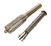 Holibanna Outil de Massage du Visage Bâton de Moxibustion Portable en Cuivre Rouleau de Massage pour Visage et Cou Favorisant la Régénération Cutanée Relaxation Après une Longue Journée