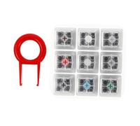 Holibanna Outil De Test De Clavier Mécanique Acrylique avec Base Clés Essai De pour Cherry pour Switch