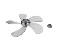 Holibanna Pales de Ventilateur Piédestal Plastique Légères Durables pour Remplacement Ventilateur sur Pied Maison Bureau avec Écrou de Fixation