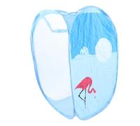 Holibanna Panier à Linge Pliable Maille Seau De Rangement Pour Vêtements Panier Domestique Avec Poignées